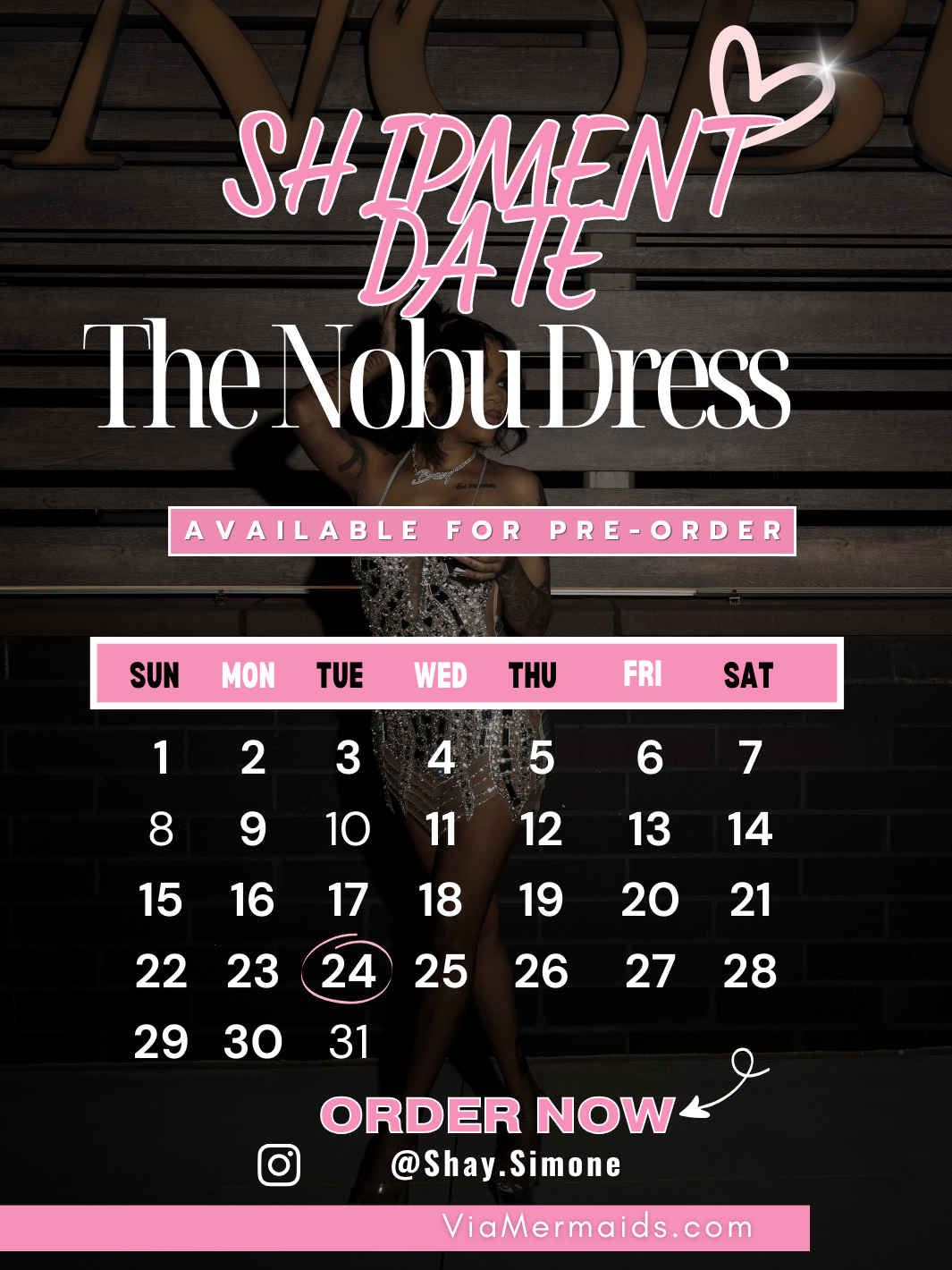 The Nobu Dress Silver