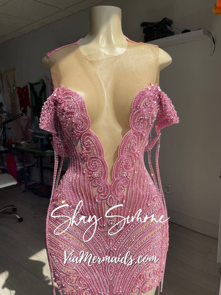 Birthday Bash Pink Crystal Party Dress Birthday Bash Pink Crystal Party Dress