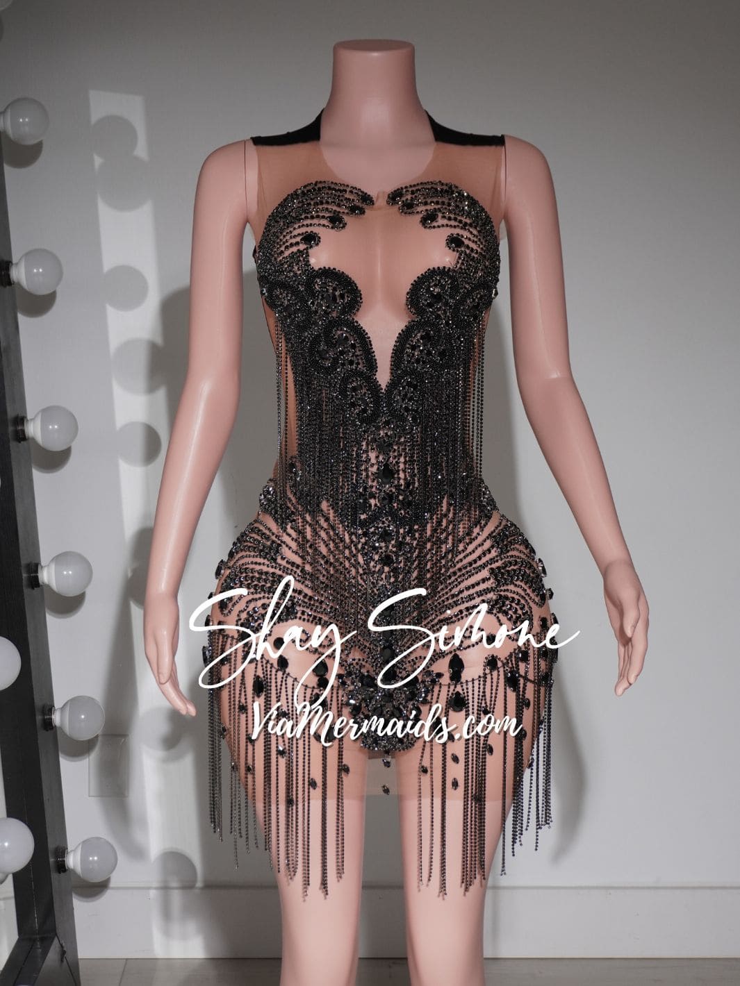 It Girl 3.0 Fringe Rhinestone Dress