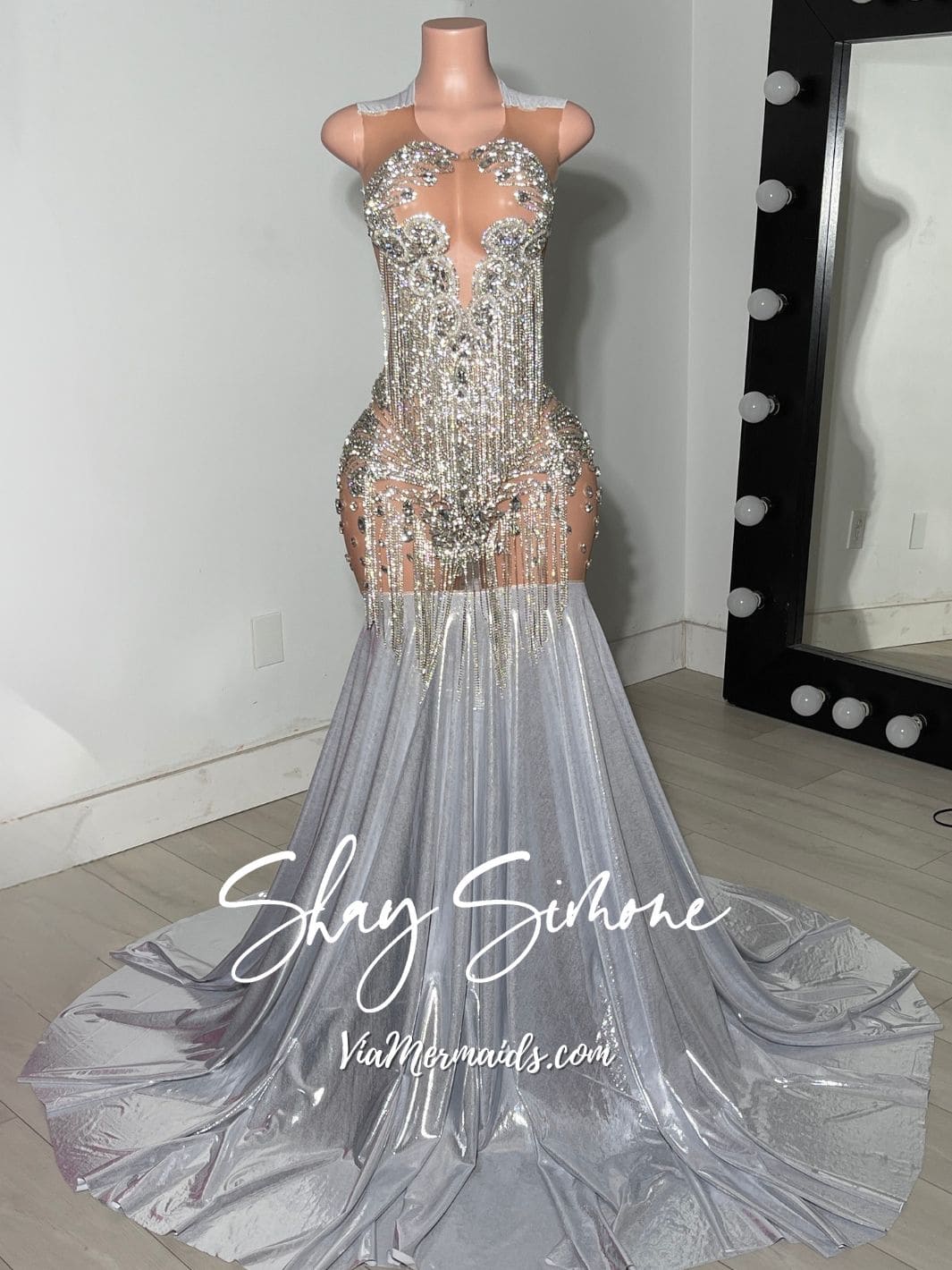 IT GIRL 4.0 FRINGE EVENING GOWN