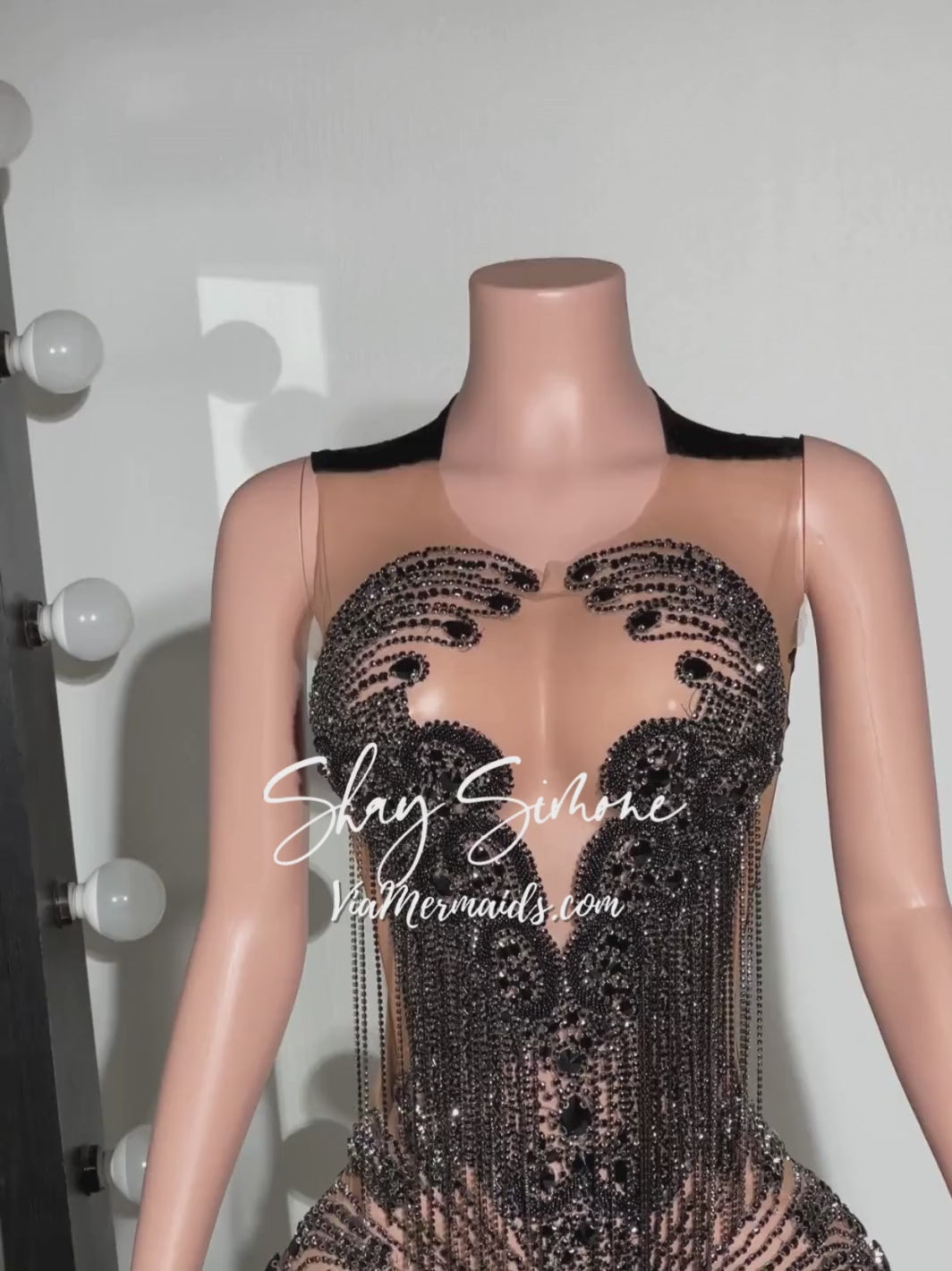 It Girl 3.0 Fringe Rhinestone Dress