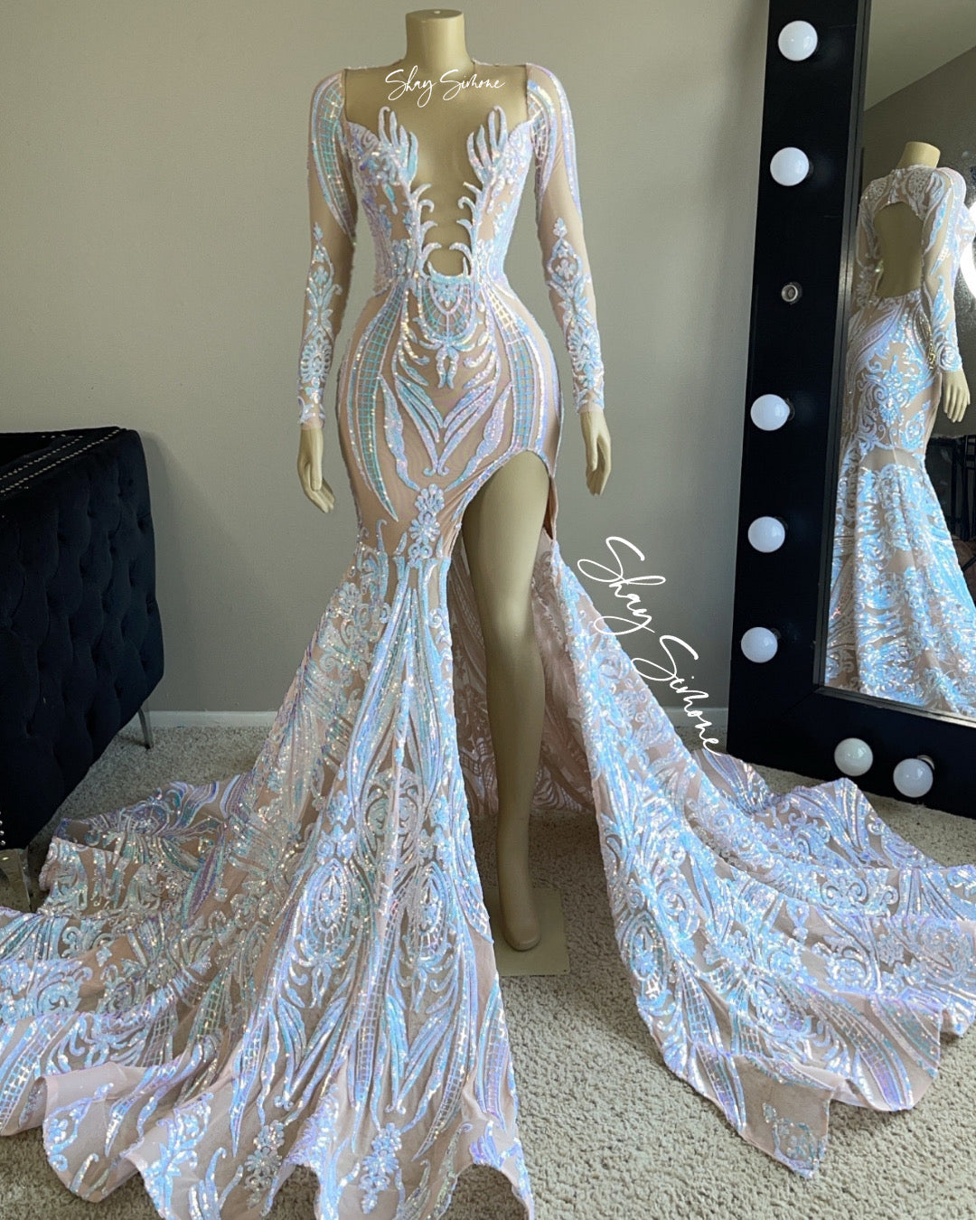 The Iridescent Mermaid Dress